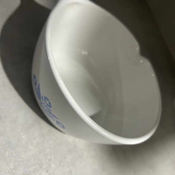 CorningWare White and Blue Floral Saucepan - Picture 5 of 5